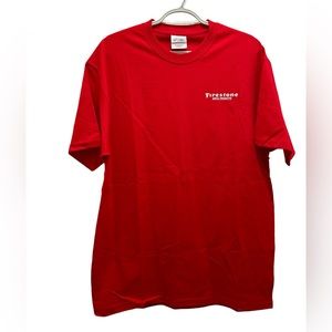 Men’s Red Firestone T Shirt